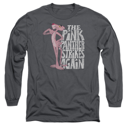 Pink Panther Strikes Again Men's Long Sleeve T-Shirt Men's Long Sleeve T-Shirt Pink Panther   