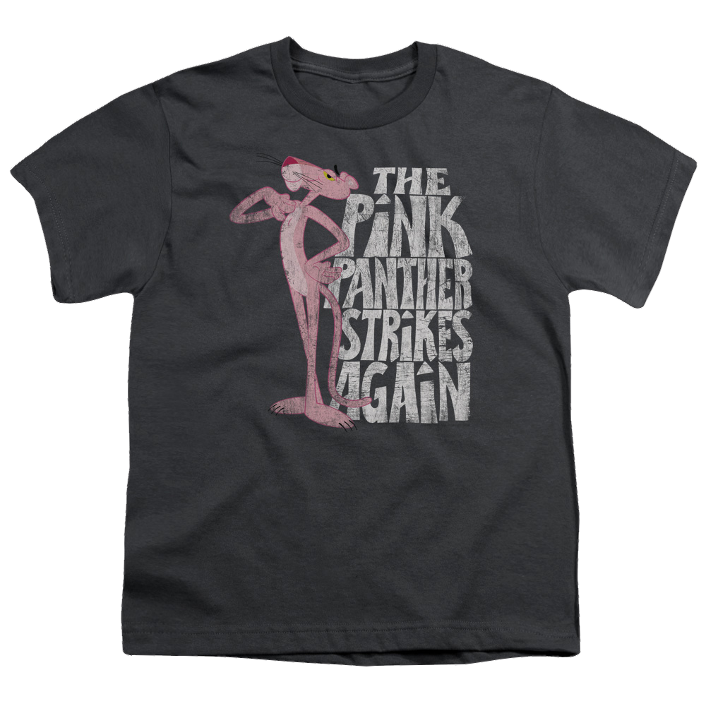 Pink Panther Strikes Again Youth T-Shirt (Ages 8-12) Youth T-Shirt (Ages 8-12) Pink Panther   