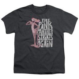 Pink Panther Strikes Again Youth T-Shirt (Ages 8-12) Youth T-Shirt (Ages 8-12) Pink Panther   