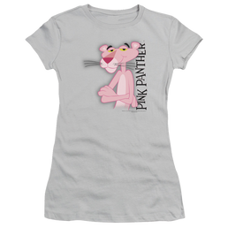 Pink Panther Cool Cat Juniors T-Shirt Juniors T-Shirt Pink Panther   