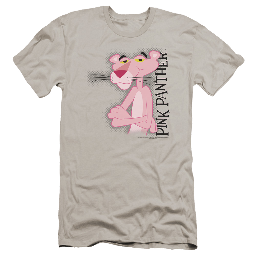 Pink Panther Pink Panther/Cool Cat - Men's Premium Slim Fit T-Shirt Men's Premium Slim Fit T-Shirt Pink Panther   
