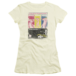 Pink Panther Shot In The Dark Juniors T-Shirt Juniors T-Shirt Pink Panther   