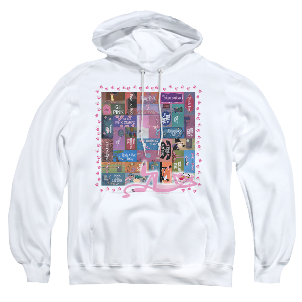 Pink Panther Vintage Titles Pullover Hoodie Pullover Hoodie Pink Panther   