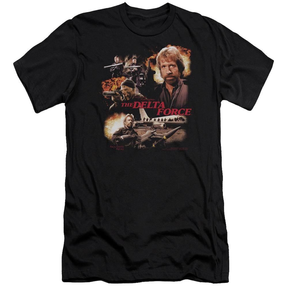 Delta Force Action Pack - Men's Premium Slim Fit T-Shirt Men's Premium Slim Fit T-Shirt Delta Force   