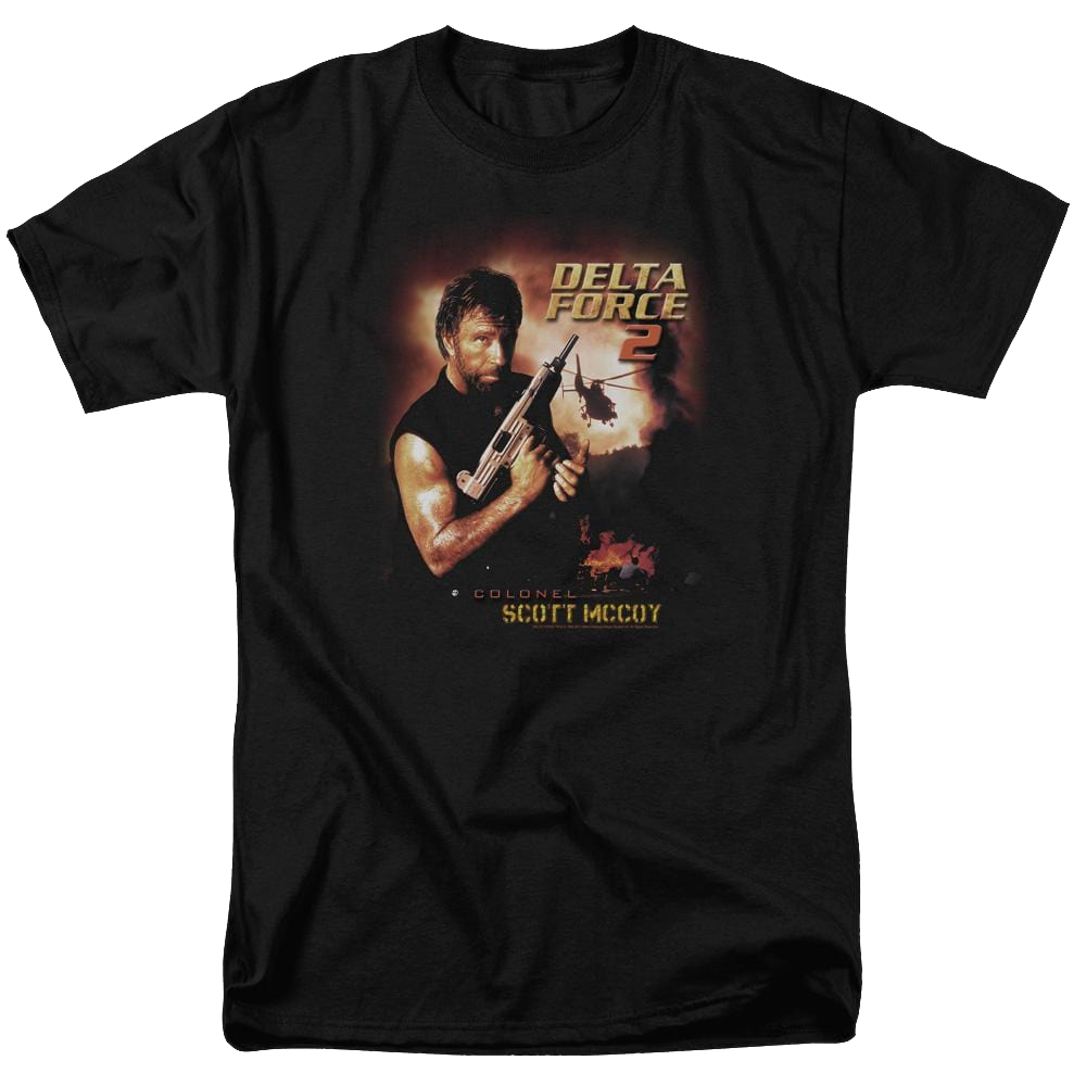 Delta Force Delta Force 2 Poster - Men's Regular Fit T-Shirt Men's Regular Fit T-Shirt Delta Force   
