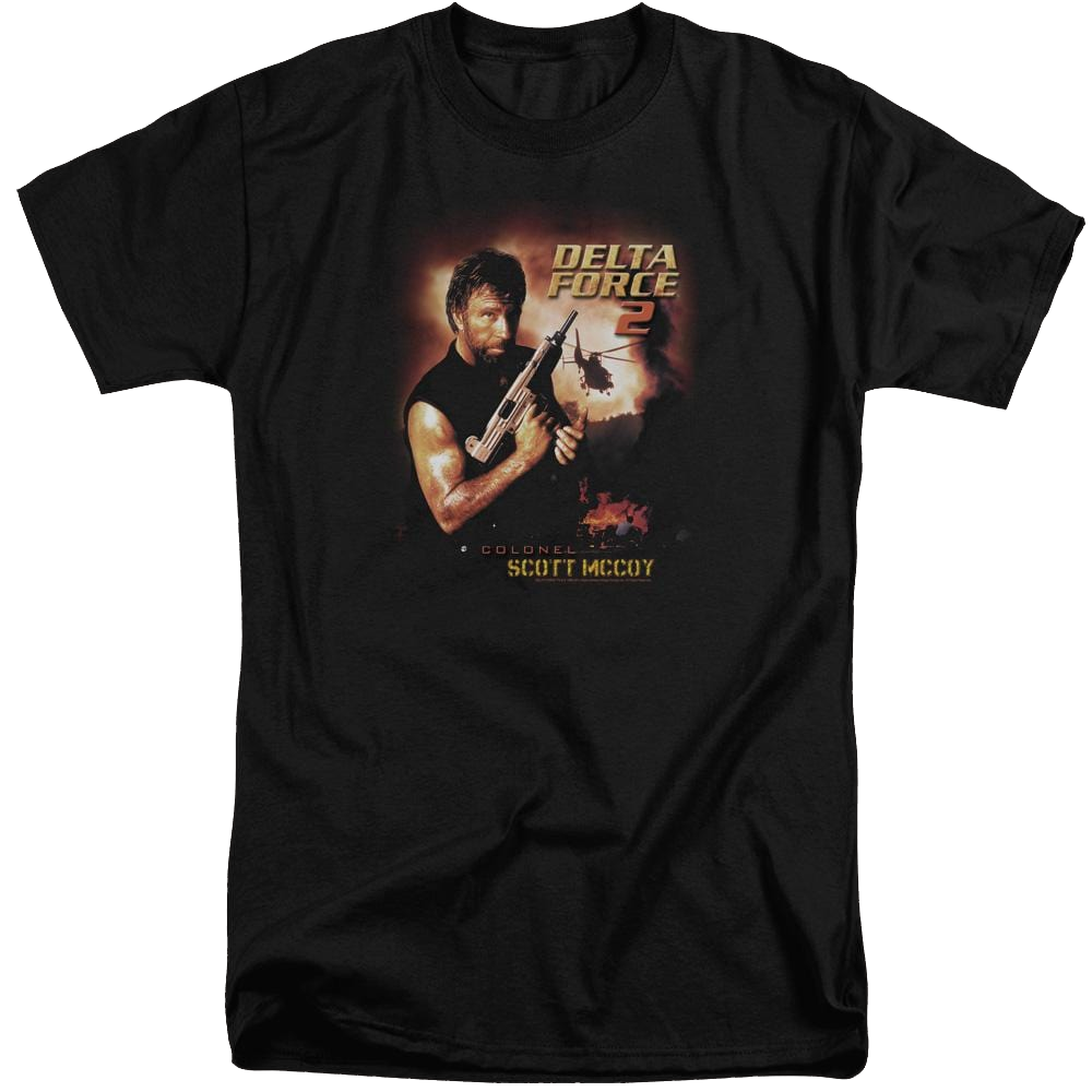 Delta Force Delta Force 2 Poster - Men's Tall Fit T-Shirt Men's Tall Fit T-Shirt Delta Force   