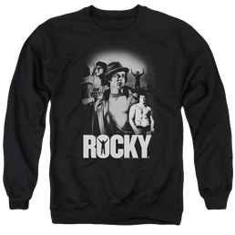 Rocky Making Of A Champ Men's Crewneck Sweatshirt Men's Crewneck Sweatshirt Rocky   
