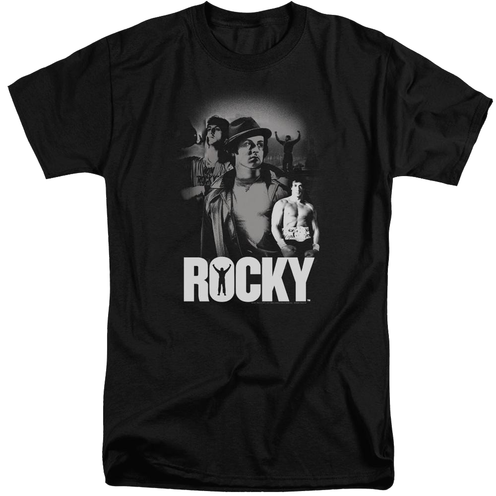 Rocky Making Of A Champ Men's Tall Fit T-Shirt Men's Tall Fit T-Shirt Rocky   