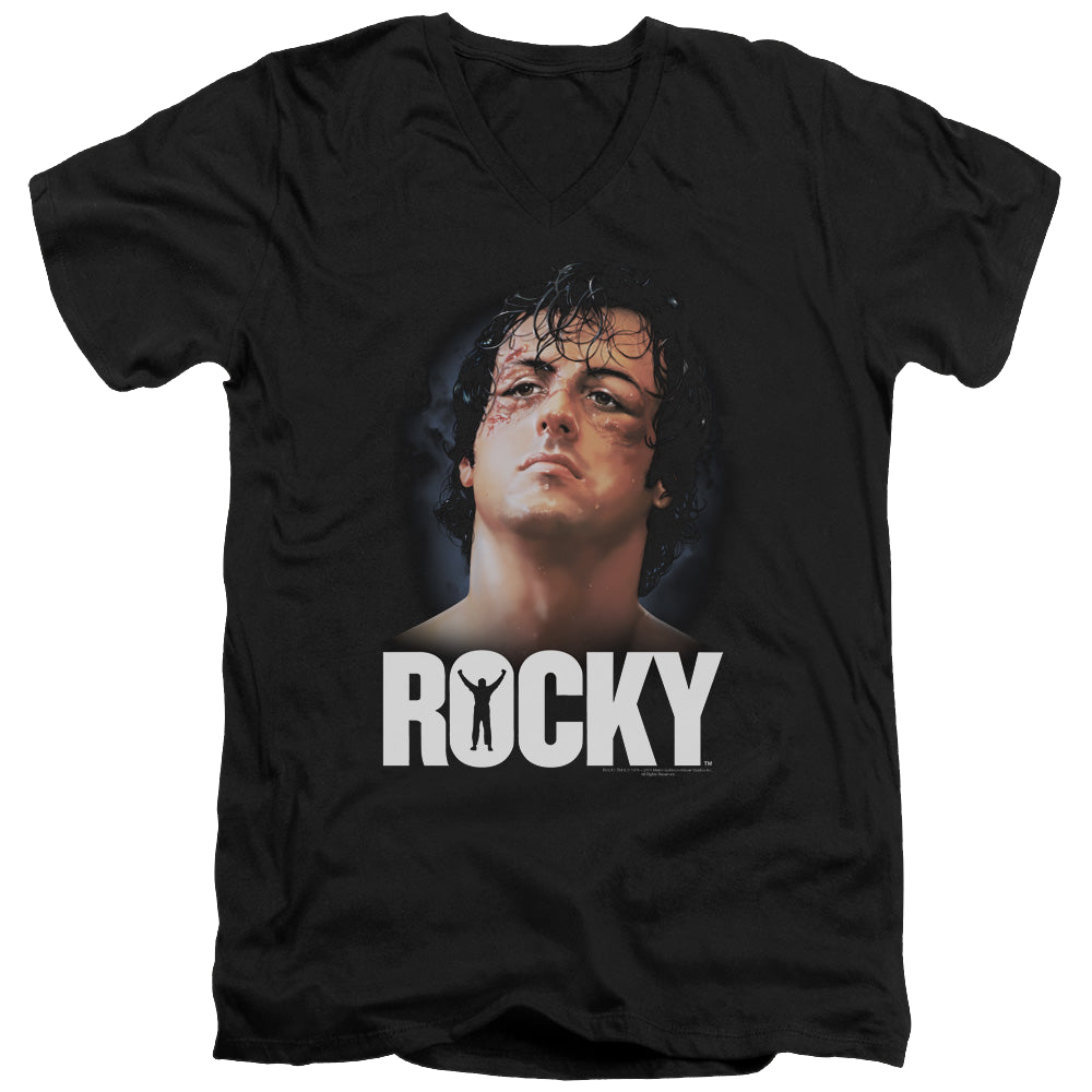 Rocky Rocky/The Champ - Men's V-Neck T-Shirt Men's V-Neck T-Shirt Rocky   