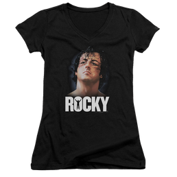 Rocky Rocky/The Champ - Juniors V-Neck T-Shirt Juniors V-Neck T-Shirt Rocky   