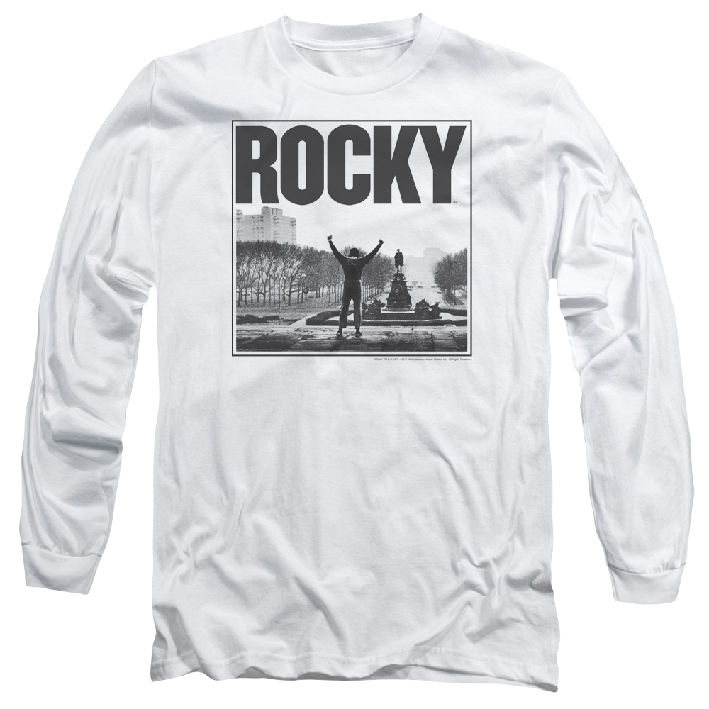 Rocky Rocky/Top Of Stairs - Men's Long Sleeve T-Shirt Men's Long Sleeve T-Shirt Rocky   