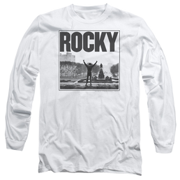 Rocky Rocky/Top Of Stairs - Men's Long Sleeve T-Shirt Men's Long Sleeve T-Shirt Rocky   