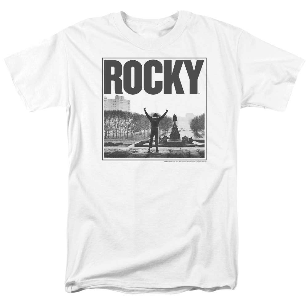 Rocky Rocky/Top Of Stairs - Men's Regular Fit T-Shirt Men's Regular Fit T-Shirt Rocky   