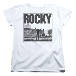 Rocky Rocky/Top Of Stairs - Women's T-Shirt Women's T-Shirt Rocky   