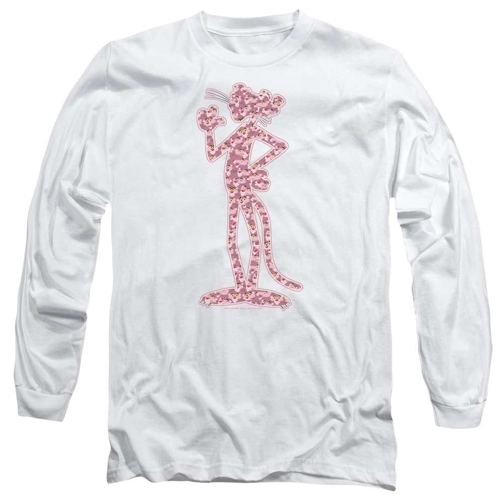 Pink Panther Heads Men's Long Sleeve T-Shirt Men's Long Sleeve T-Shirt Pink Panther   