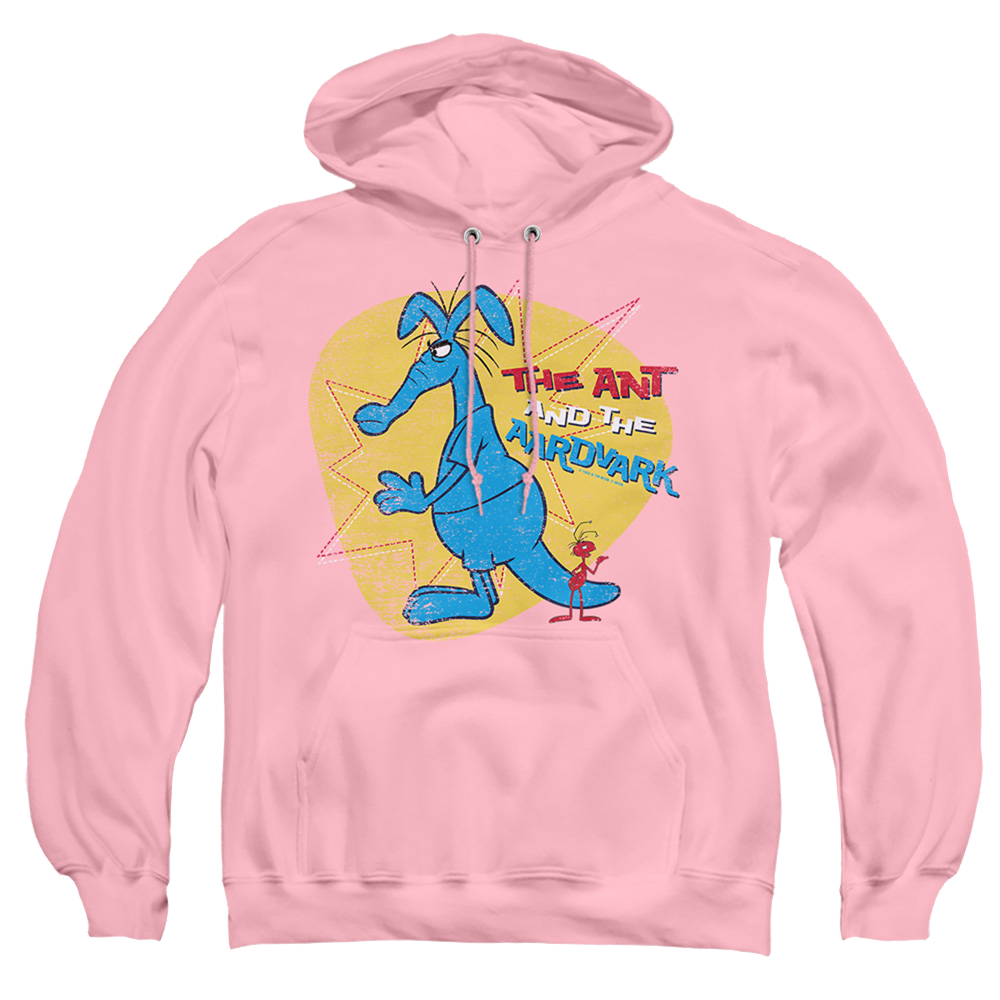 Pink Panther Pink Panther/Ant And Aardvark - Pullover Hoodie Pullover Hoodie Pink Panther   