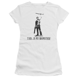 Army Of Darkness Boomstick! - Juniors T-Shirt Juniors T-Shirt Army of Darkness   