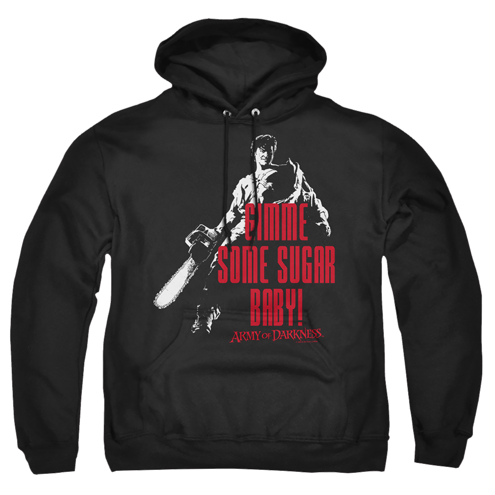 Army Of Darkness Sugar - Pullover Hoodie Pullover Hoodie Army of Darkness   