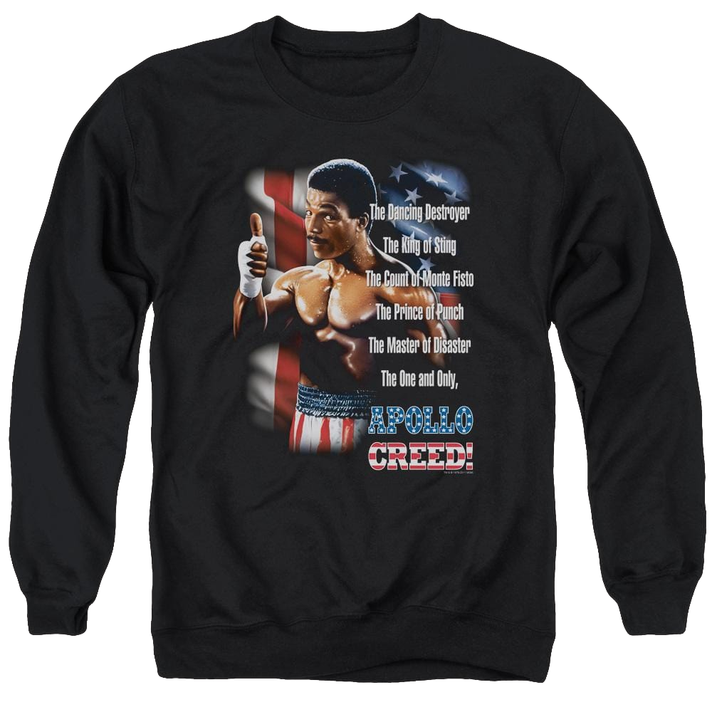 Rocky II The One And Only Men's Crewneck Sweatshirt Men's Crewneck Sweatshirt Rocky   