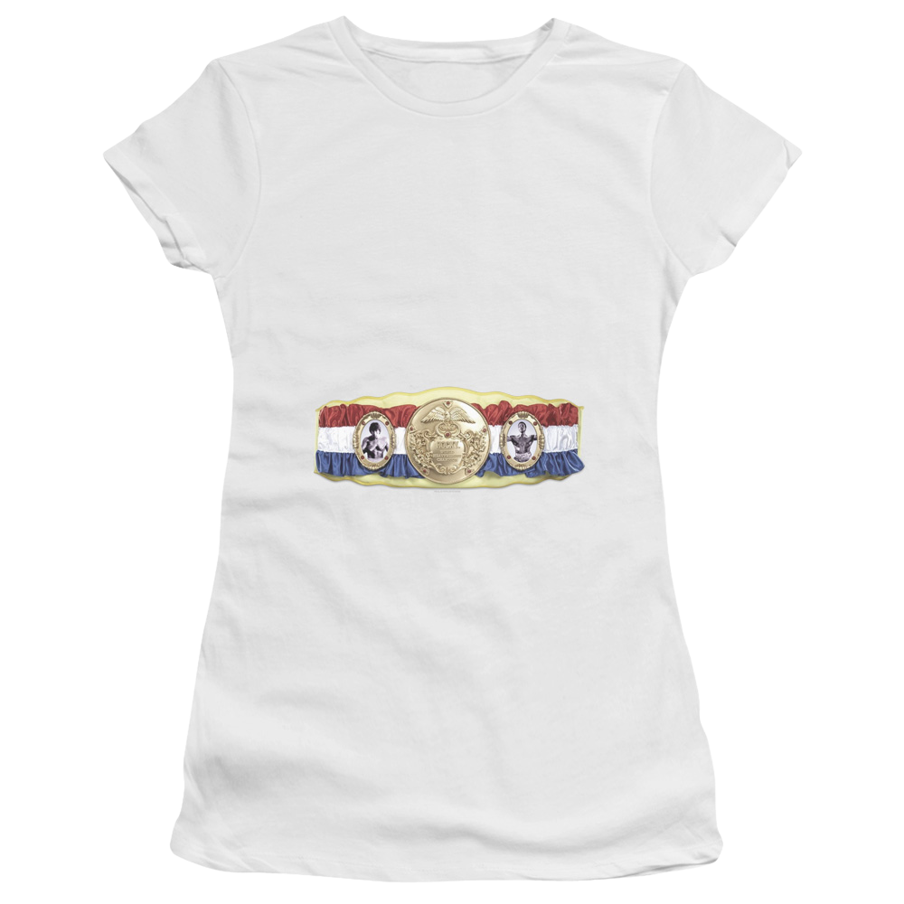 Rocky Championship Belt(Bottom Front) - Juniors T-Shirt Juniors T-Shirt Rocky   