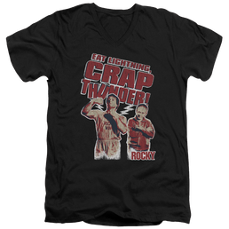 Rocky Eat Lightning - Men's V-Neck T-Shirt Men's V-Neck T-Shirt Rocky   