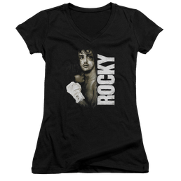 Rocky Painted Rocky - Juniors V-Neck T-Shirt Juniors V-Neck T-Shirt Rocky   