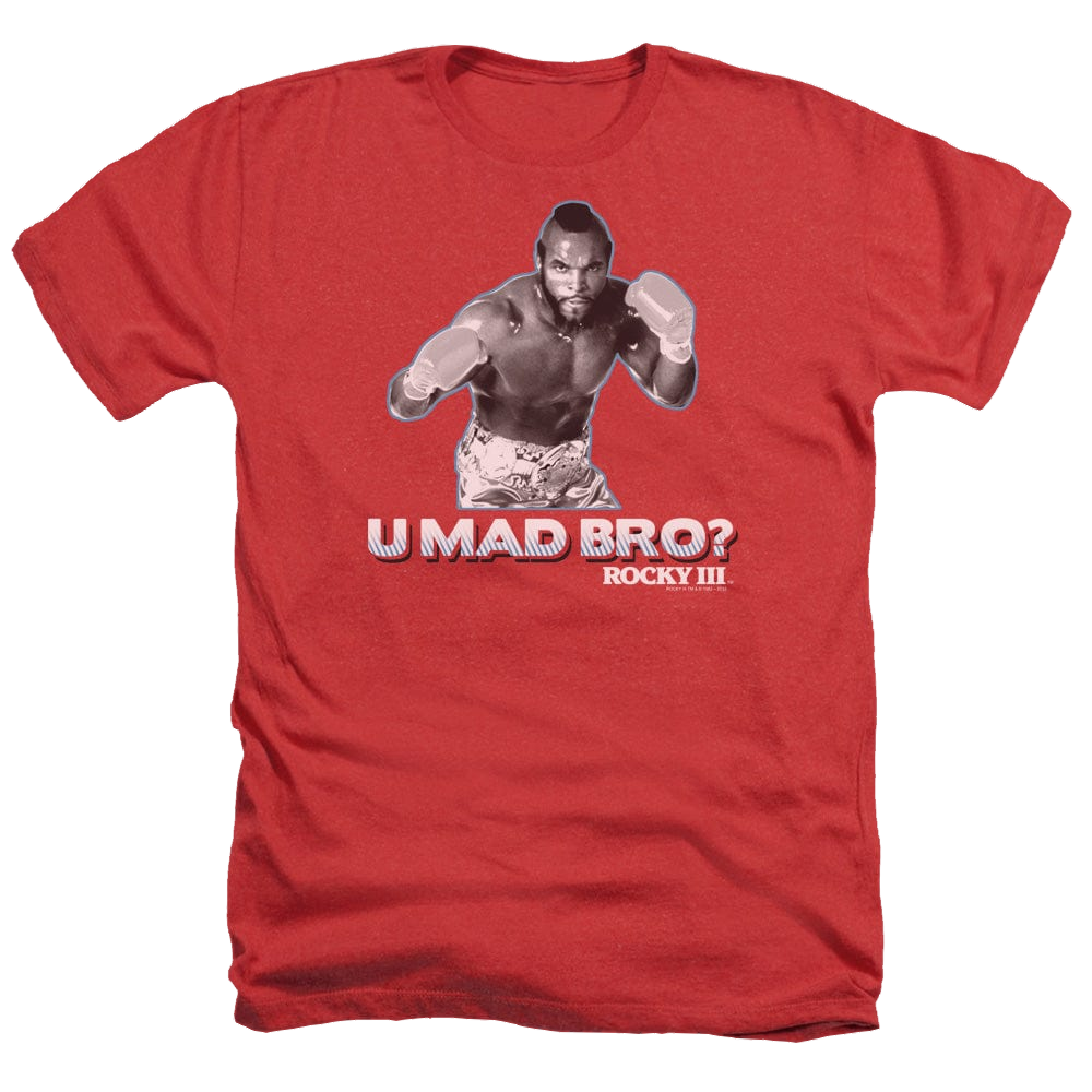 Rocky Rocky Iii U Mad Bro - Men's Heather T-Shirt Men's Heather T-Shirt Rocky   
