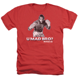 Rocky Rocky Iii U Mad Bro - Men's Heather T-Shirt Men's Heather T-Shirt Rocky   