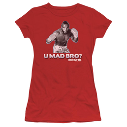 Rocky III U Mad Bro Juniors T-Shirt Juniors T-Shirt Rocky   