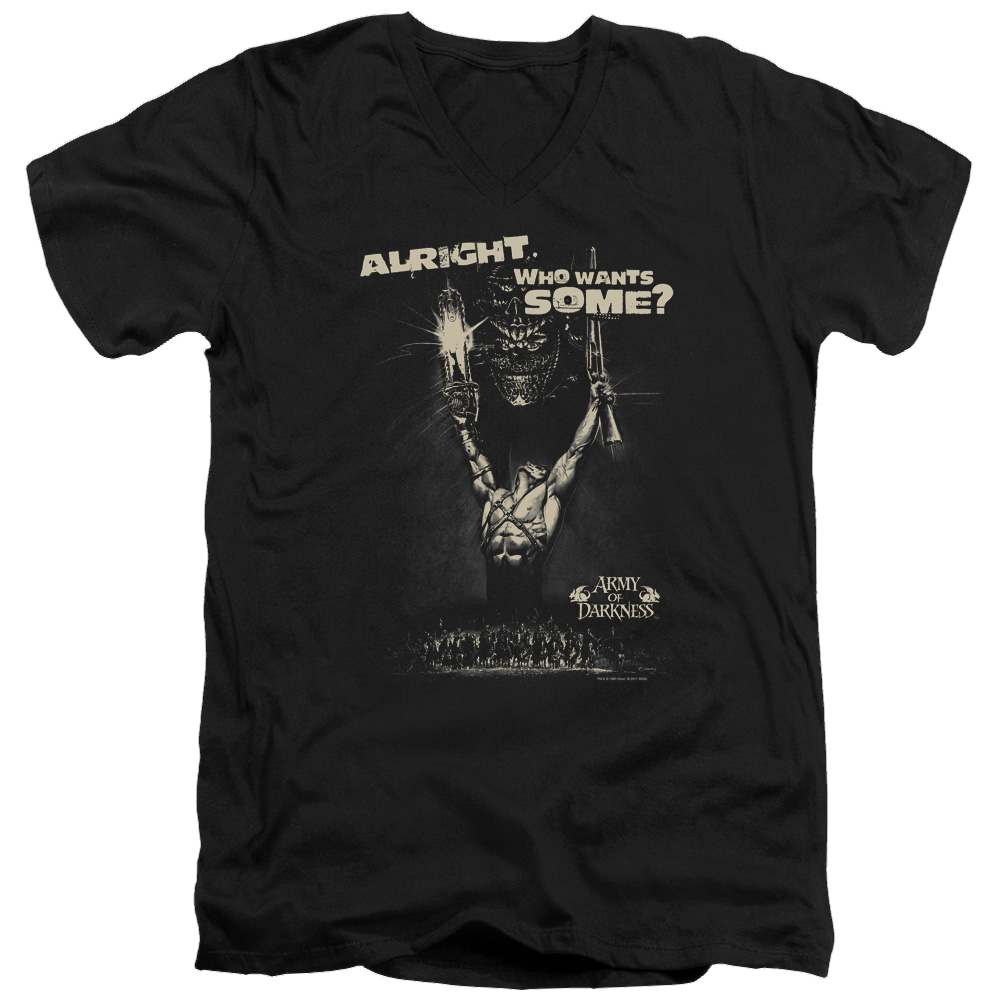 Army Of Darkness Want Some - Men's V-Neck T-Shirt Men's V-Neck T-Shirt Army of Darkness   