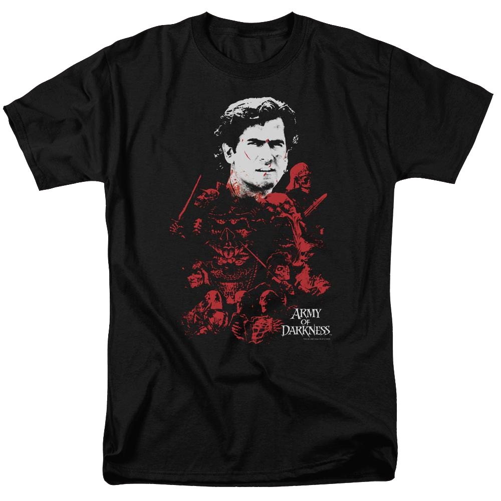 MGM Army Of Darkness/pile Of Baddies Men's Regular Fit T-Shirt Men's Regular Fit T-Shirt Army of Darkness   