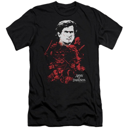 MGM Army Of Darkness/pile Of Baddies Men's Premium Slim Fit T-Shirt Men's Premium Slim Fit T-Shirt Army of Darkness   