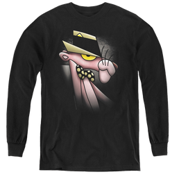 Pink Panther Pink Panther Smooth Panther - Youth Long Sleeve T-Shirt Youth Long Sleeve T-Shirt Pink Panther   