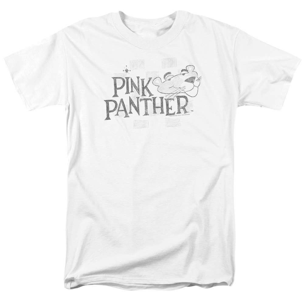 Pink Panther Sketch Logo Men's Regular Fit T-Shirt Men's Regular Fit T-Shirt Pink Panther   