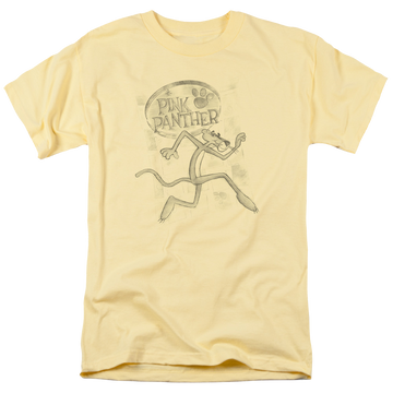 Banana men's regular fit t-shirt with Pink Panther Catch Me graphic