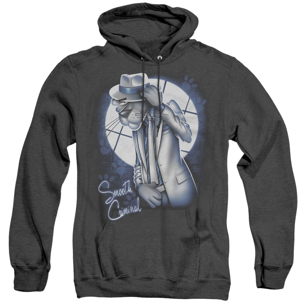 Pink Panther Smooth Criminal - Heather Pullover Hoodie Heather Pullover Hoodie Pink Panther   