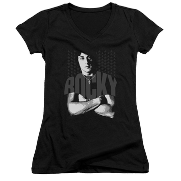 Rocky Shirt - Juniors V-Neck T-Shirt Juniors V-Neck T-Shirt Rocky   