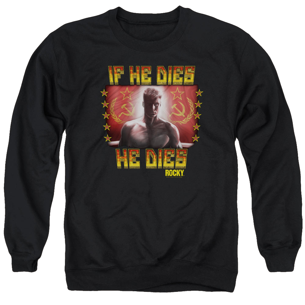 Rocky Condolences - Men's Crewneck Sweatshirt Men's Crewneck Sweatshirt Rocky   