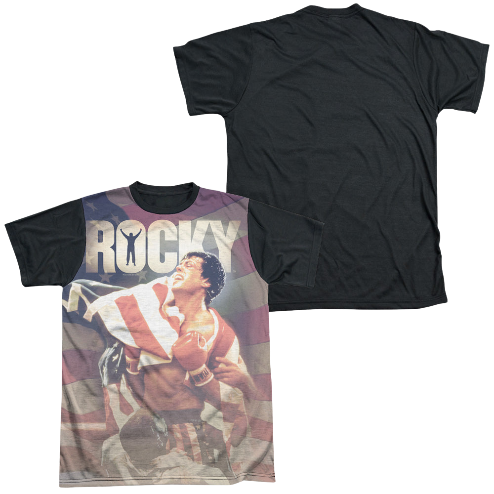 Rocky American Dreams - Men's Black Back T-Shirt Men's Black Back T-Shirt Rocky   