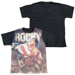 Rocky American Dreams - Youth Black Back T-Shirt Youth Black Back T-Shirt (Ages 8-12) Rocky   