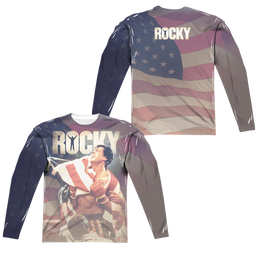 Rocky American Dreams (Front/Back Print) - Men's All-Over Print Long Sleeve Men's All-Over Print Long Sleeve Rocky   