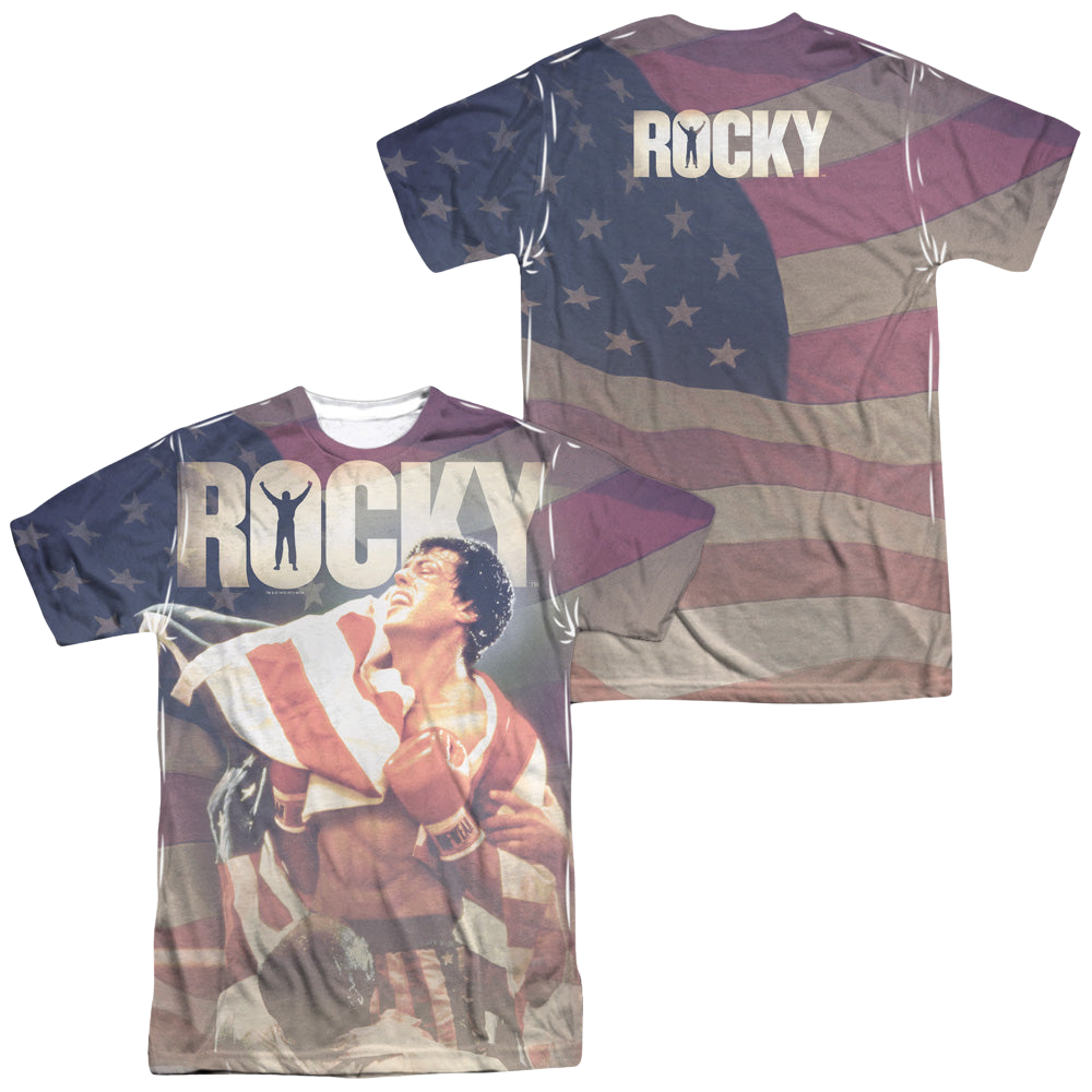 Rocky American Dreams (Front/Back Print) - Men's All-Over Print T-Shirt Men's All-Over Print T-Shirt Rocky   