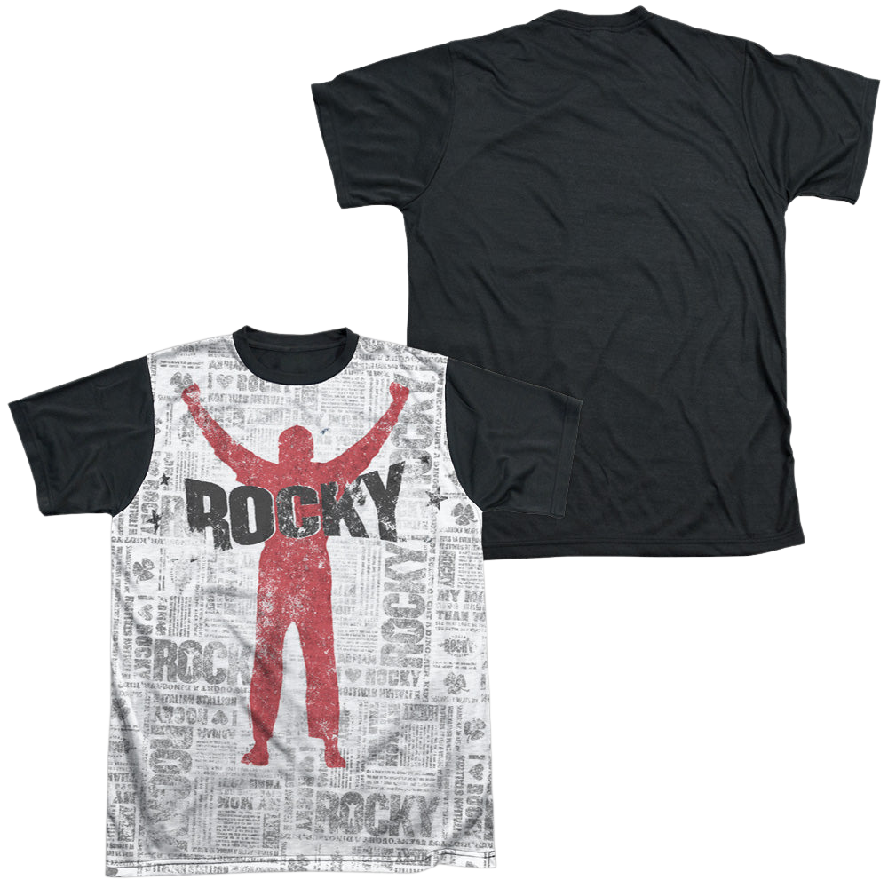 Rocky News Press - Men's Black Back T-Shirt Men's Black Back T-Shirt Rocky   