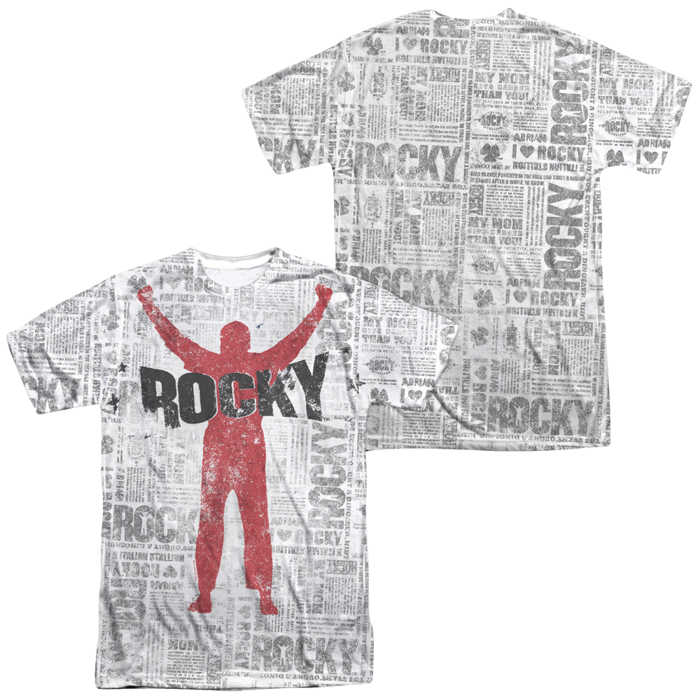 Rocky News Press (Front/Back Print) - Men's All-Over Print T-Shirt Men's All-Over Print T-Shirt Rocky   