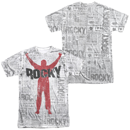 Rocky News Press (Front/Back Print) - Men's All-Over Print T-Shirt Men's All-Over Print T-Shirt Rocky   