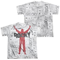 Rocky News Press (Front/Back Print) - Youth All-Over Print T-Shirt Youth All-Over Print T-Shirt (Ages 8-12) Rocky   