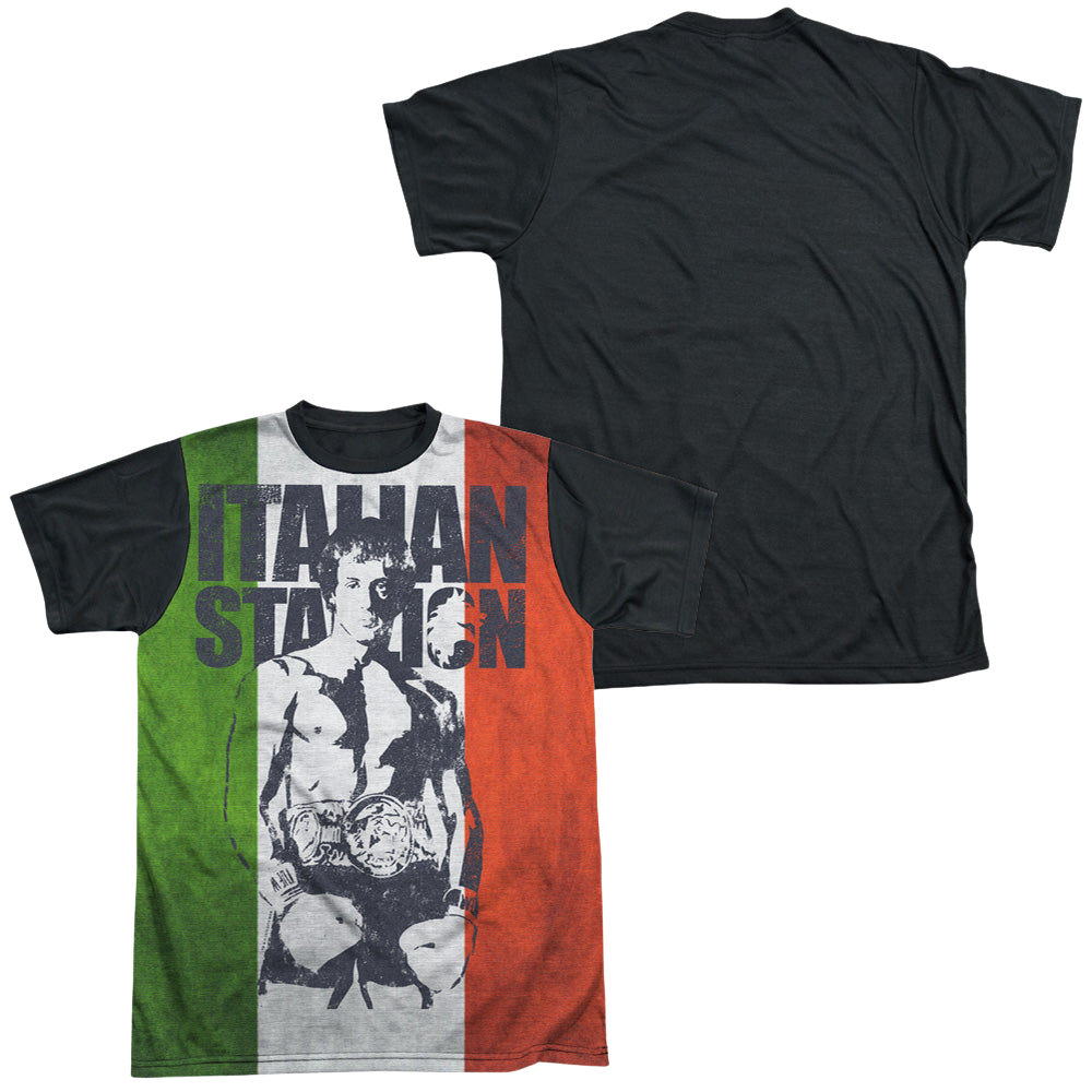 Rocky Stallion - Men's Black Back T-Shirt Men's Black Back T-Shirt Rocky   