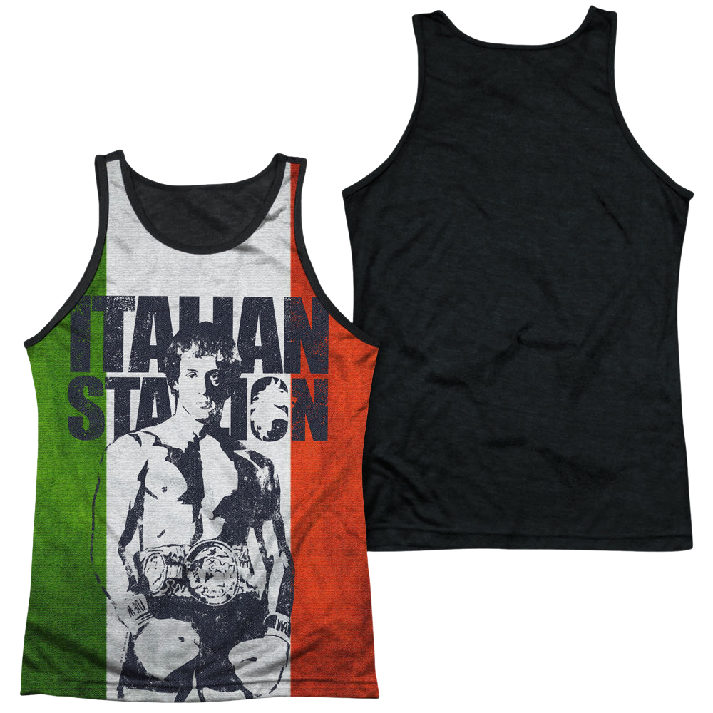 Rocky Stallion - Men's Black Back Tank Top Men's Black Back Tank Rocky   