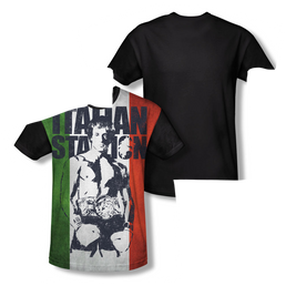Rocky Stallion - Youth Black Back T-Shirt Youth Black Back T-Shirt (Ages 8-12) Rocky   