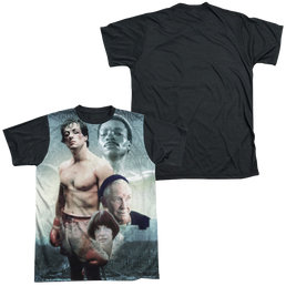 Rocky Montage - Men's Black Back T-Shirt Men's Black Back T-Shirt Rocky   